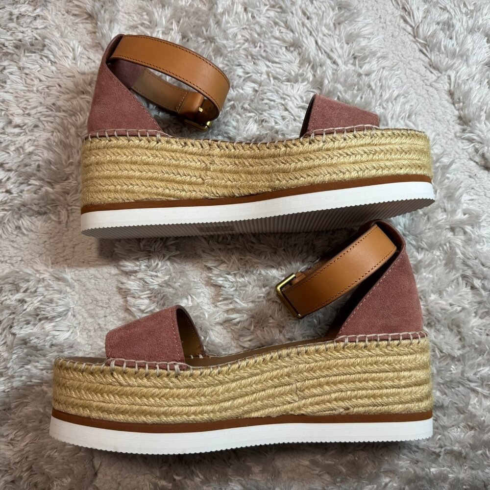 See by Chloé Platform Espadrille Sandals (NWOT) — Size 42